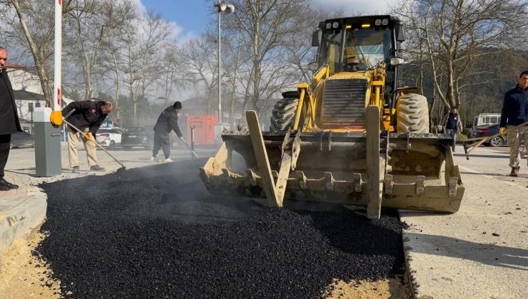 Ulus’ta Asfalt Çalışmaları Hız Kesmeden Devam Ediyor