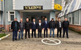 Komşu Belediye Başkanlarından Hasankadı’ya Ziyaret