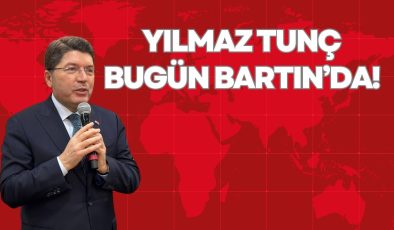 YILMAZ TUNÇ BUGÜN BARTIN’DA!