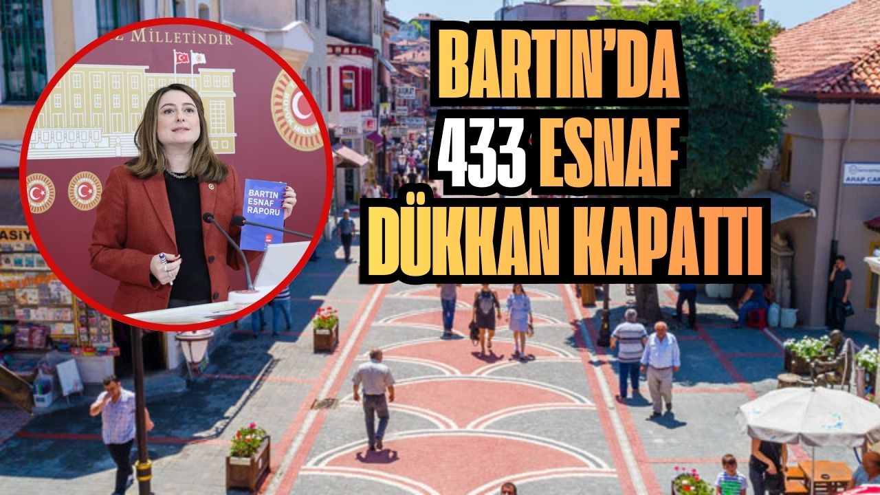 BARTIN’DA 433 ESNAF DÜKKAN KAPATTI