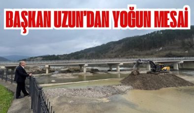 Başkan Uzun’dan Yoğun Mesai