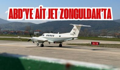 ABD’YE AİT JET ZONGULDAK’TA