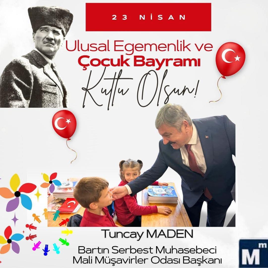 BAŞKAN MADEN ÇOCUK BAYRAMINI KUTLADI 