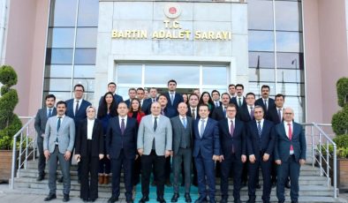 Bartın Adliyesi’ne Üst Düzey Yargı Ziyareti