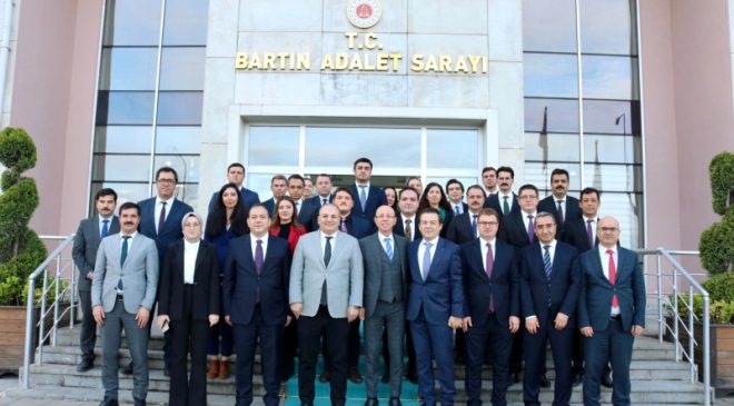 Bartın Adliyesi’ne Üst Düzey Yargı Ziyareti