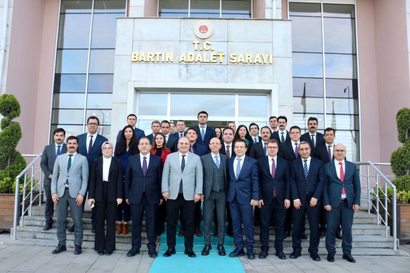Bartın Adliyesi’ne Üst Düzey Yargı Ziyareti