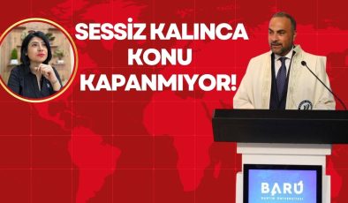 SESSİZ KALINCA KONU KAPANMIYOR!