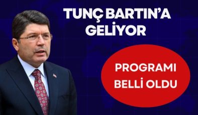 Tunç Bartın’a Geliyor