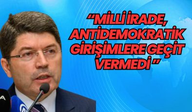 TUNÇ’TAN, 27 NİSAN E-MUHTIRA MESAJI