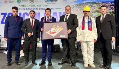 TUNÇ, ZONGULDAKLILARLA BULUŞTU