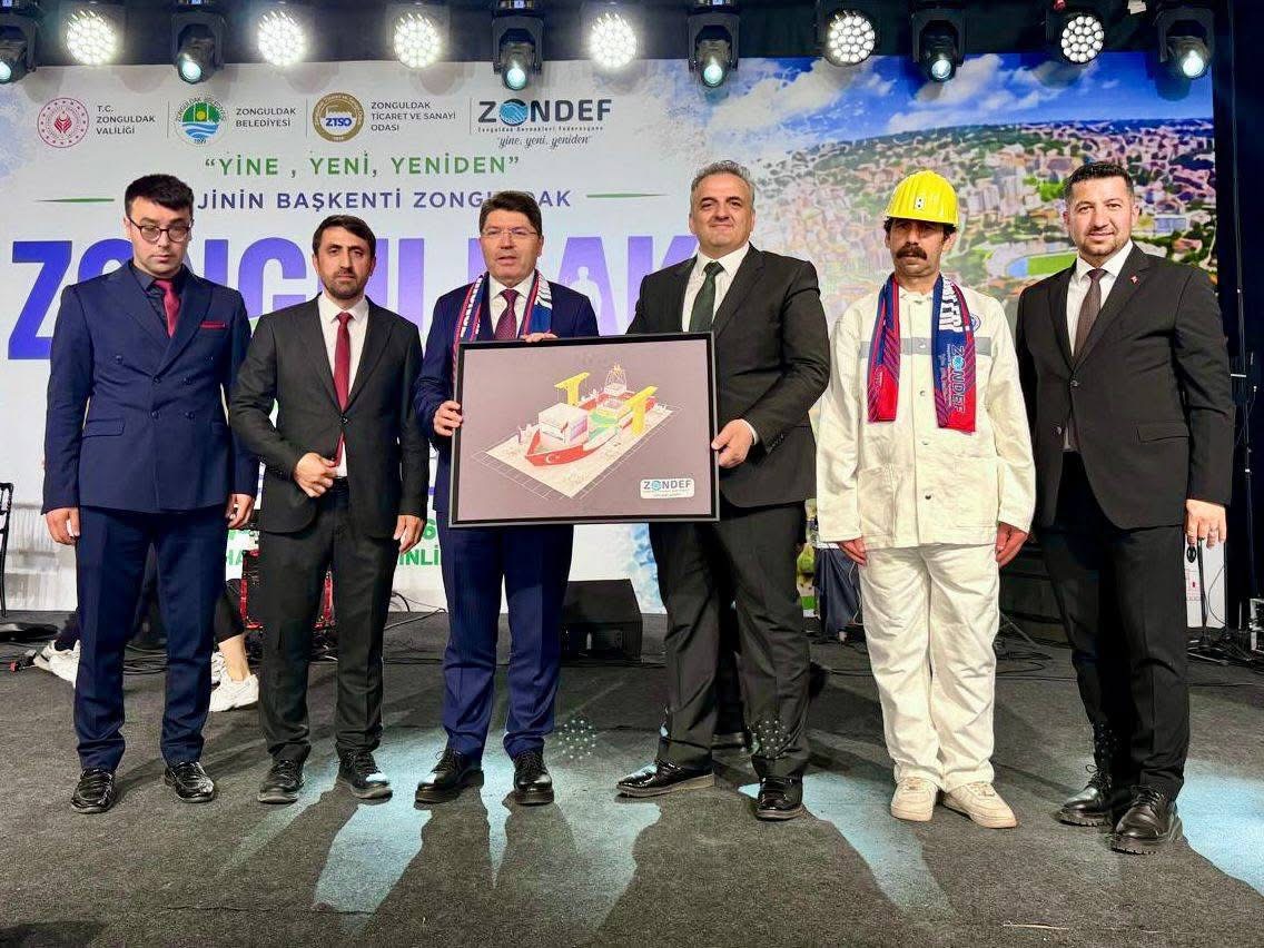 TUNÇ, ZONGULDAKLILARLA BULUŞTU