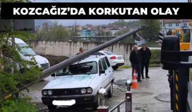 KOZCAĞIZ’DA KORKUTAN OLAY