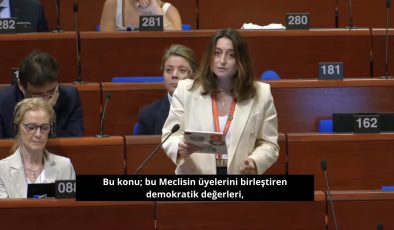 BANKOĞLU AVRUPA KONSEYİNDE! 