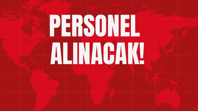 PERSONEL ALINACAK