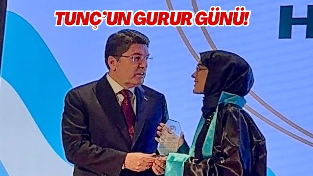 TUNÇ’UN GURUR GÜNÜ! 