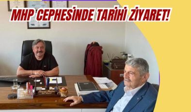 MHP CEPHESİNDE TARİHİ ZİYARET