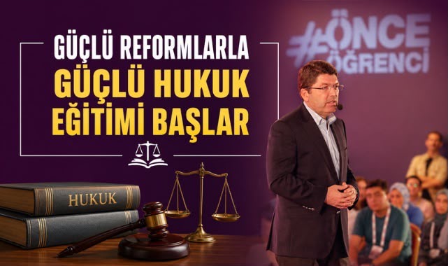 TUNÇ’TAN HUKUK FAKÜLTELERİ AÇIKLAMASI