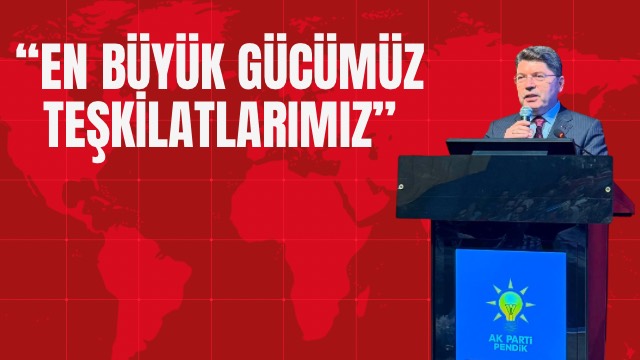 TUNÇ, PENDİK DANIŞMA MECLİSİNDE KONUŞTU