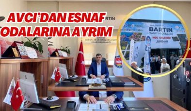 AVCI’DAN ESNAF ODALARINA AYRIM