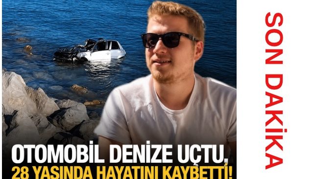 Otomobil Denize Uçtu, 28 Yaşında Hayatını Kaybetti