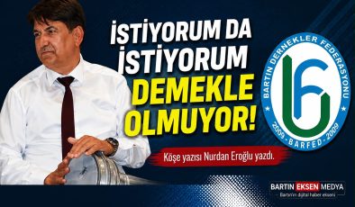 İSTİYORUM DA İSTİYORUM DEMEKLE OLMUYOR! 