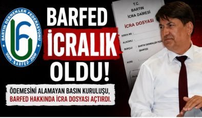 BARFED İCRALIK OLDU