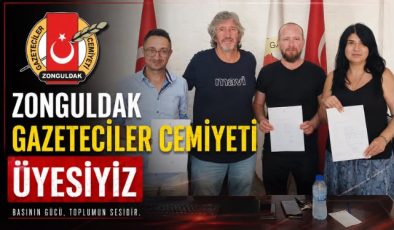 ZONGULDAK GAZETECİLER CEMİYETİ ÜYESİYİZ