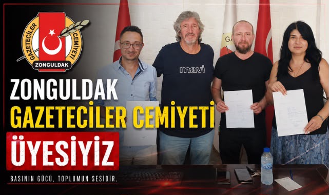 ZONGULDAK GAZETECİLER CEMİYETİ ÜYESİYİZ