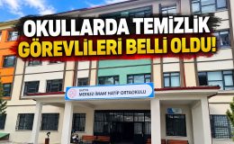 OKULLARDA TEMİZLİK GÖREVLİLERİ BELLİ OLDU!