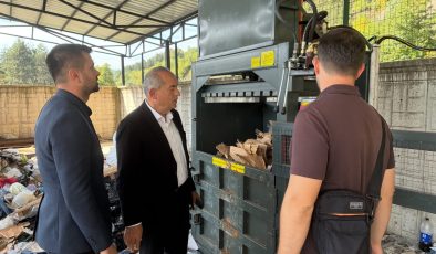 SIFIR ATIK AYRIŞTIRMA TESİSİ HİZMETTE